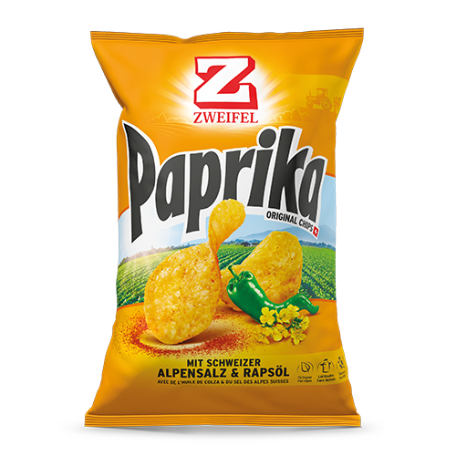 Original Chips Paprika Zweifel