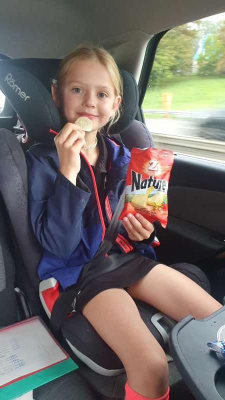 Fabienne.V., A la sortie d'un match de hockey sur gazon, stade Lausanne hockey club