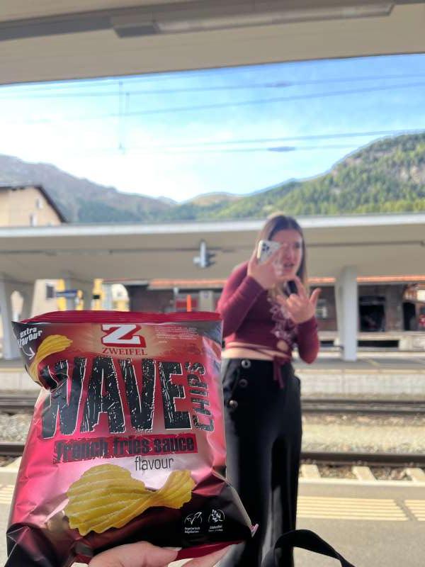 Elisa.L., Samedan Bahnhof