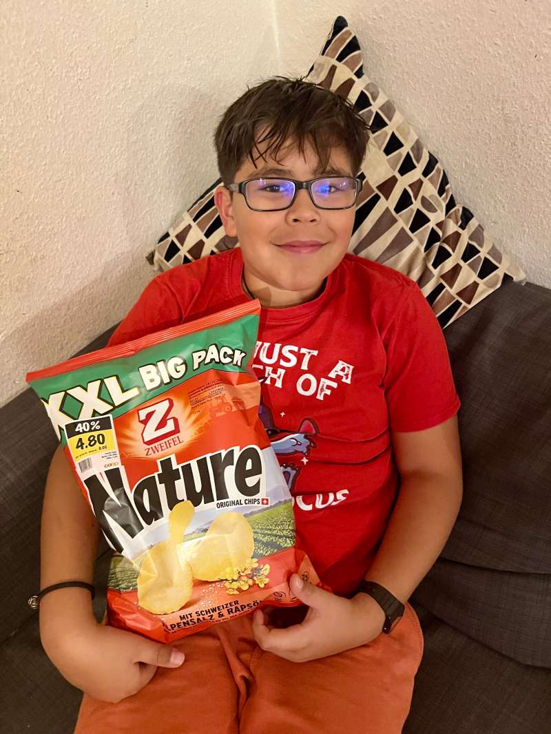 Gabriela.O., Chez moi, avant le repas