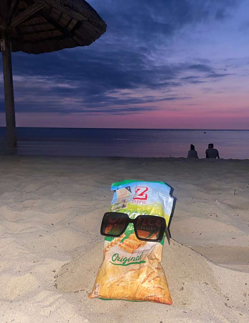 Milica.L., Mauritius, Flic en Flac beach