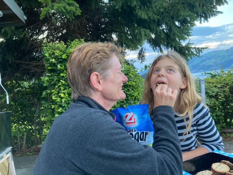 Simon David.R., Faulenseebad