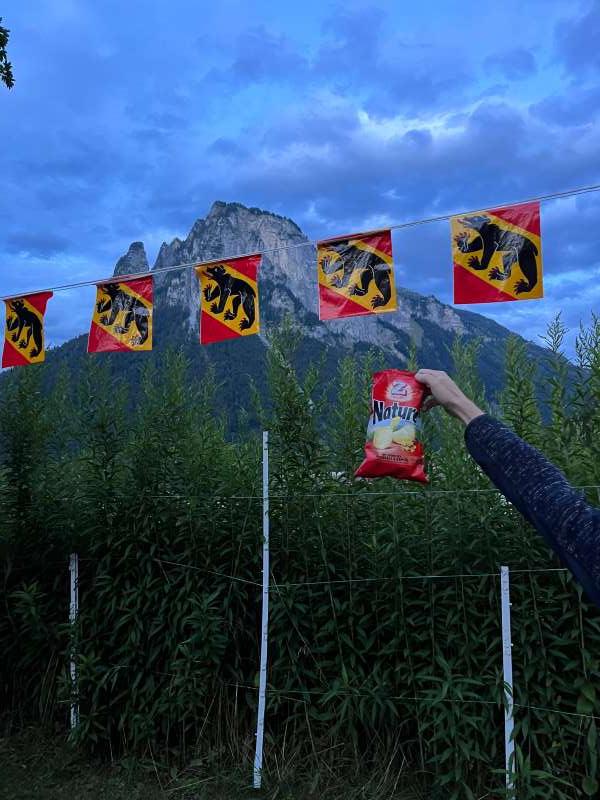 Nadin.B., Camping Grund Sicht auf Wylerdume