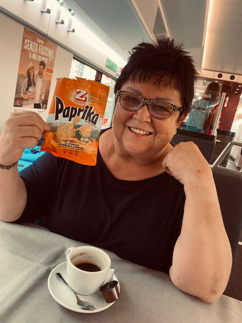 Dittli.N., Im Zug in Luzern