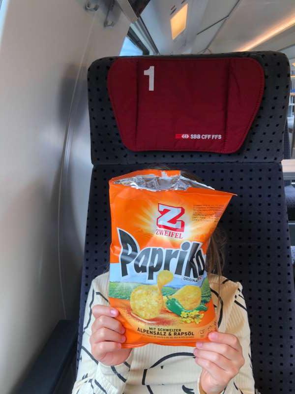 Marlene.D., Im Zug nach Zug