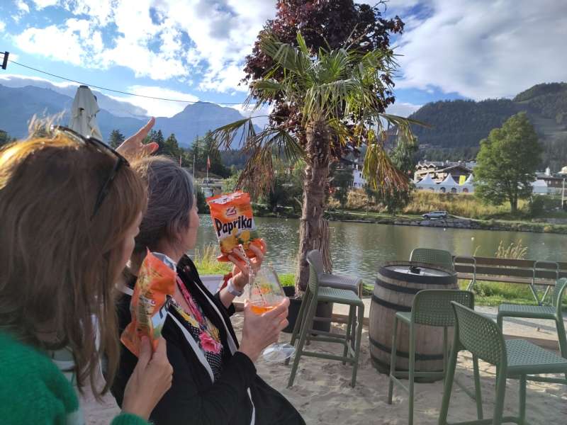 Sarah.S., Crans Montana plage