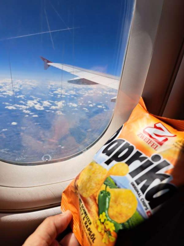 Jonas.H., Türkei => Schweiz im Flugzeug