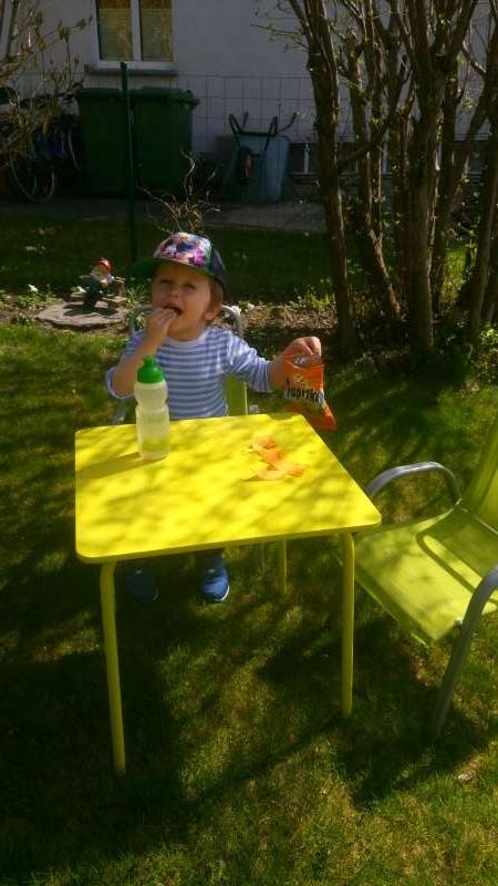 Philipp.B., Im heimischen Garten