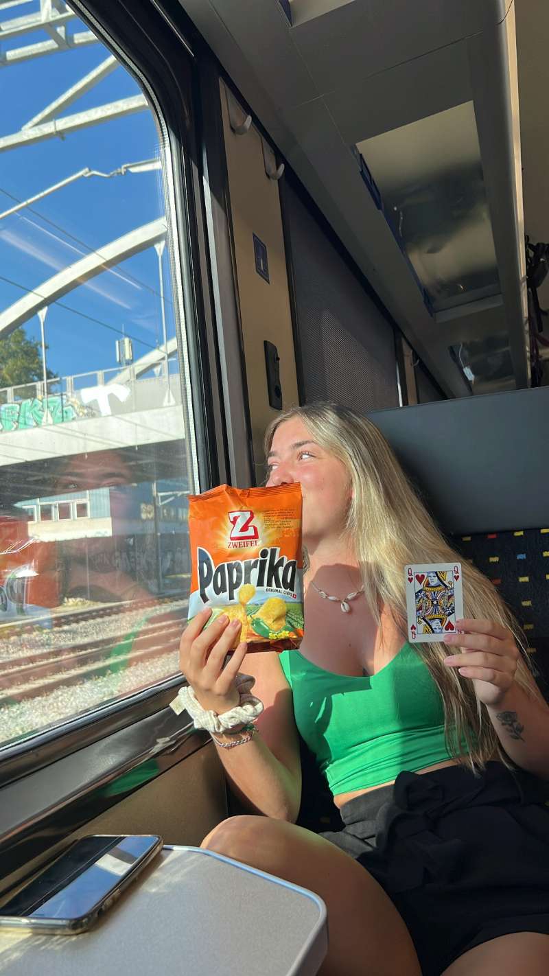 Nolwenn.C., Train sbb direction Zurich