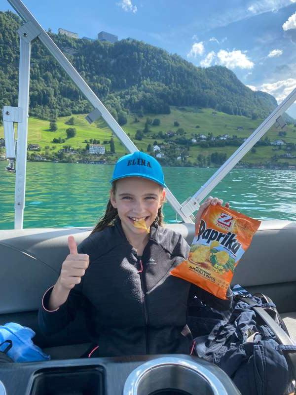 Michael.H., Vor dem Bürgenstock auf dem See