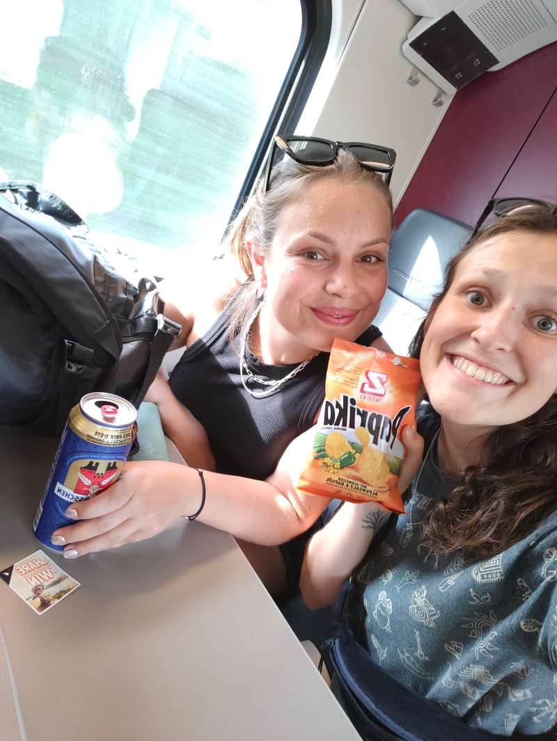 Sofie.B., SBB Restaurant in der Zugsmitte