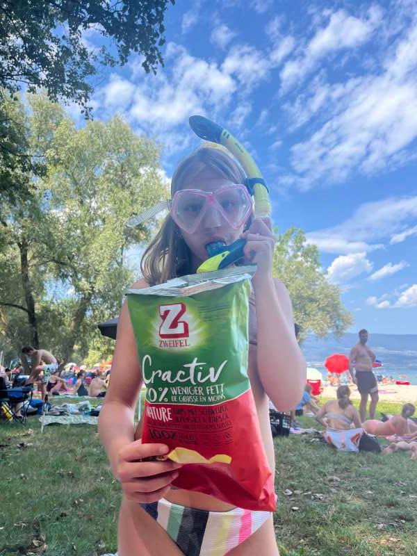 Ilona.B., La plage de Yvonand