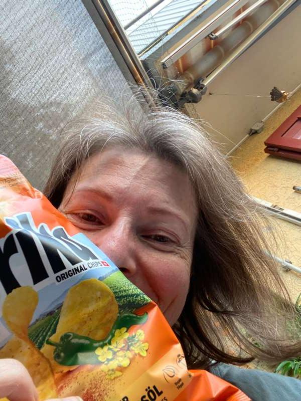 Silvia.F., Balkon Untersiggenthal