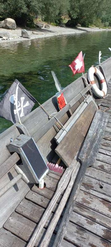 Sabina.J., Auf dem Rhein , bei den Piraten