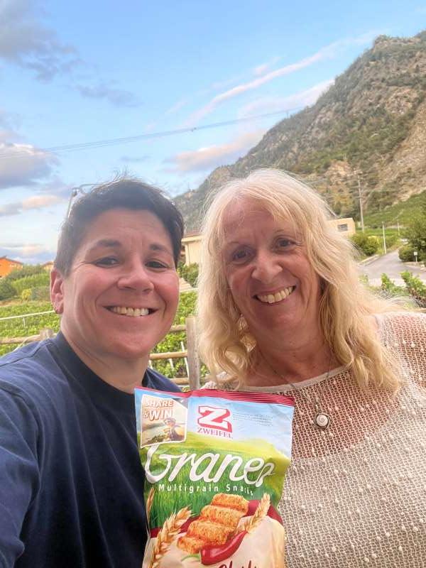 Gabrielle.G., Sur la terrasse