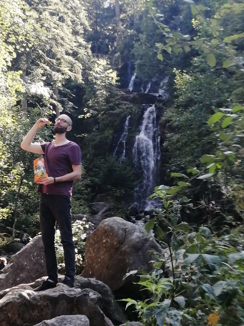 Françoise.W., Cascade de Tendon, Vosges