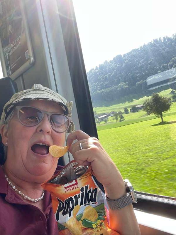 Sonja.B., Im Zug nach Malters