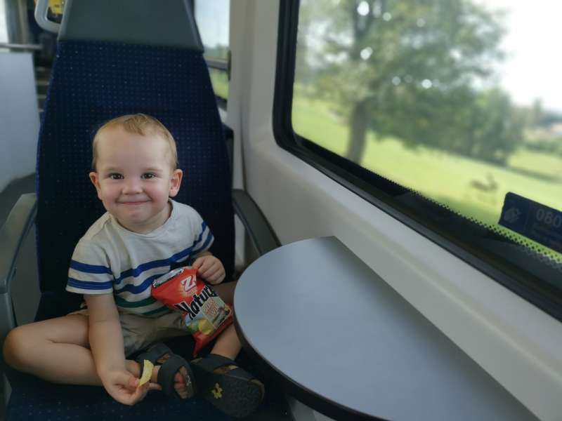 Cindy.T., Romont (dans le train)