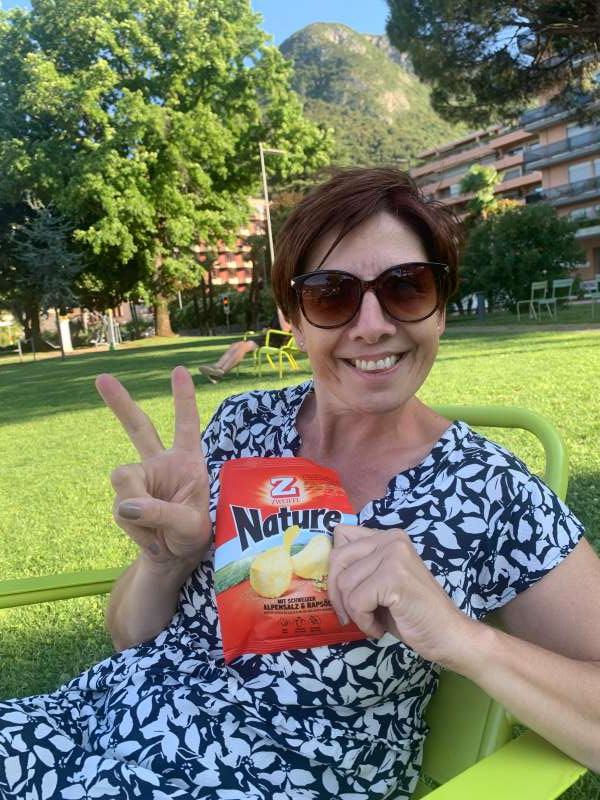 Isabella.B., Am See in Lugano