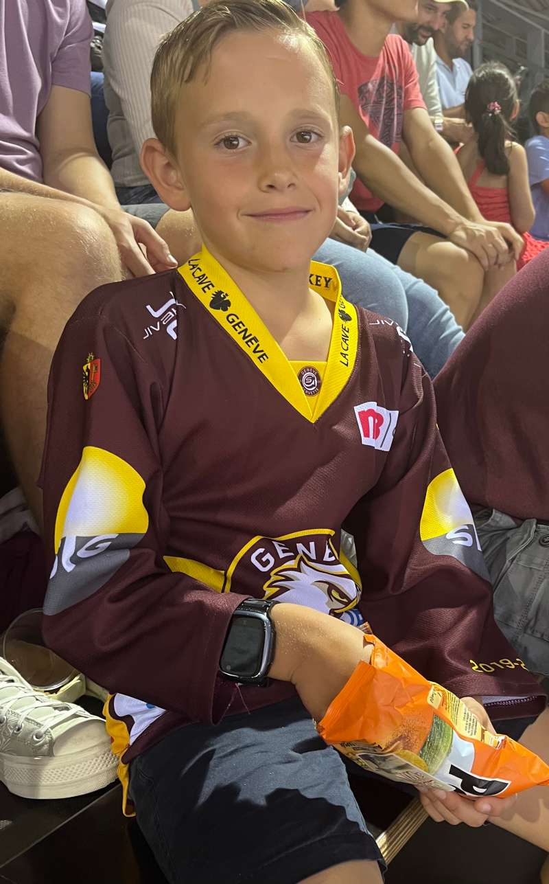 Caroline.I., Patinoire des Vernets