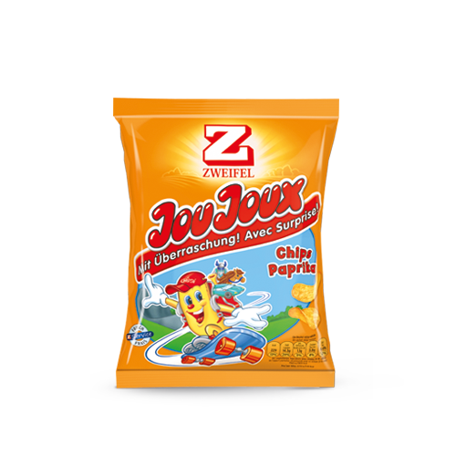 JouJoux Chips Paprika Zweifel