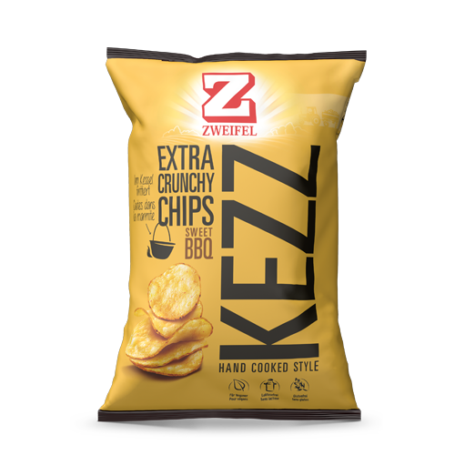 KEZZ Extra Crunchy Chips Sweet Barbecue Zweifel